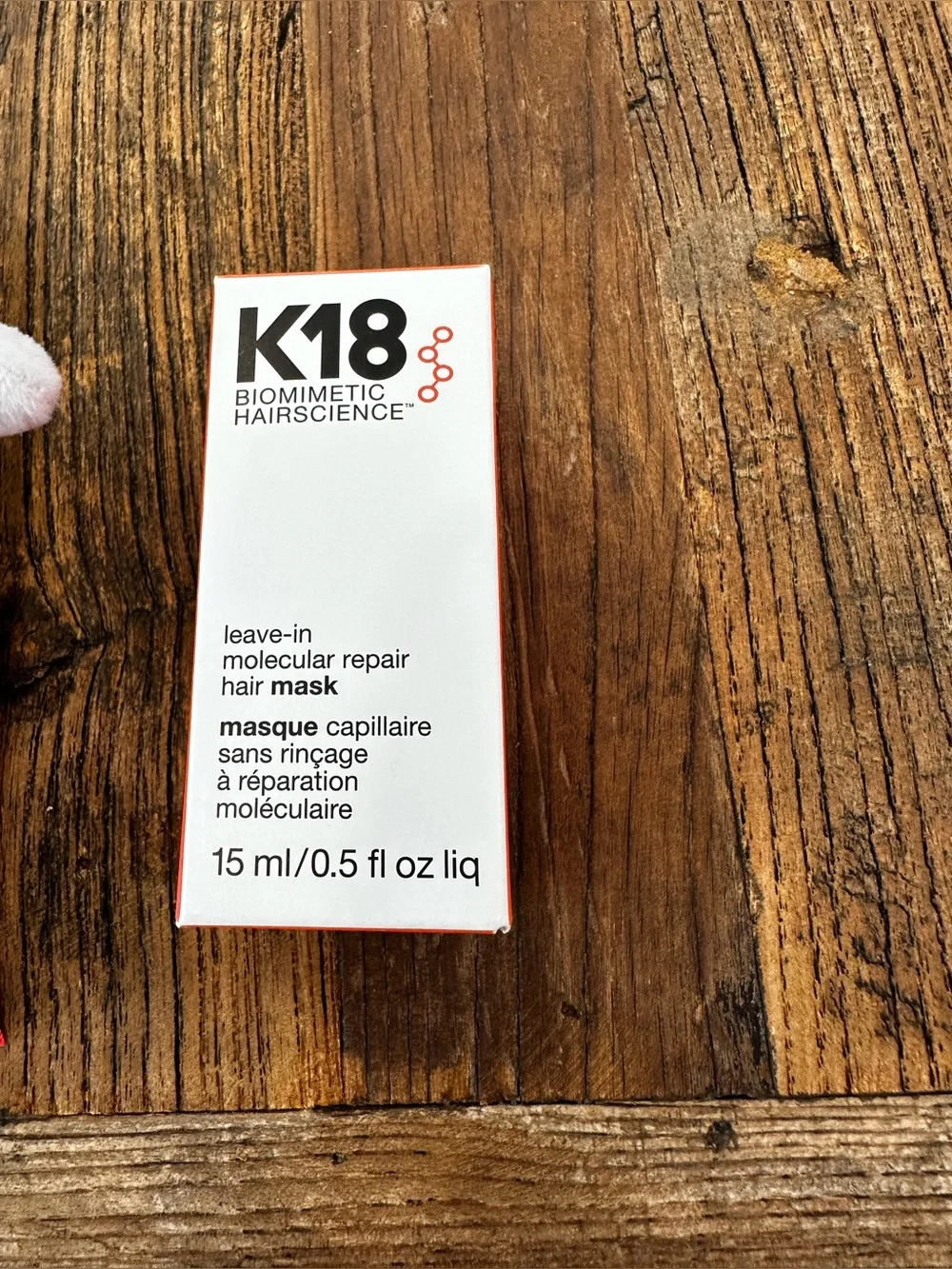 K18 Leave-In Molecular Repair Hair Mask — White